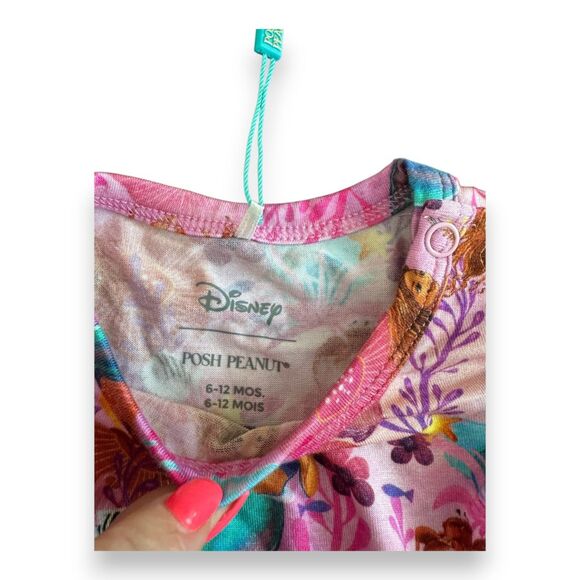 Posh Peanut Disney's The Little Mermaid Ariel Tulle Dress 6-12 Months NWT - Picture 3 of 3